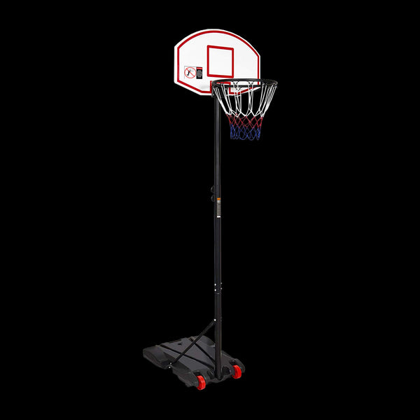 Basketball Ring Hoop Height Adjustable Portable Set Basketballs
