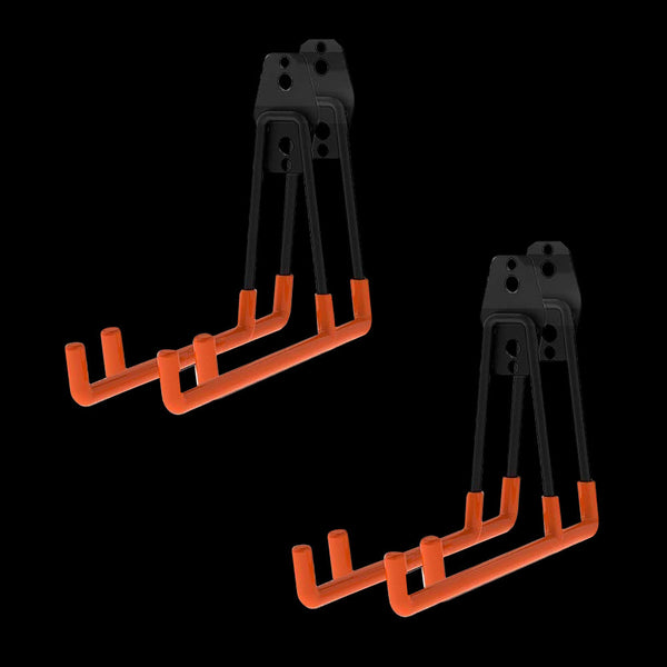 12 Pack Wall Mount Garage Hooks Tool Storage Workshop Organiser Heavy Duty Steel Hooks & Hangers