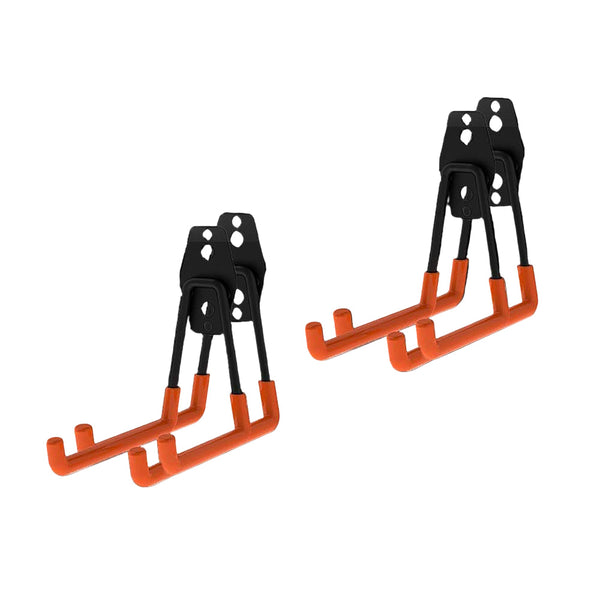 12 Pack Wall Mount Garage Hooks Tool Storage Workshop Organiser Heavy Duty Steel Hooks & Hangers