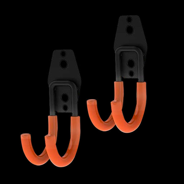 12 Pack Wall Mount Garage Hooks Tool Storage Workshop Organiser Heavy Duty Steel Hooks & Hangers