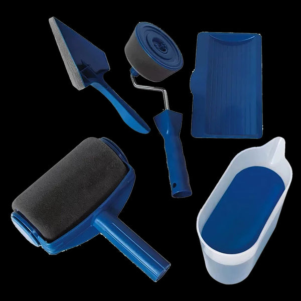 Paint Painting Set Self Contained Drip Splatter Roller Paint Rollers