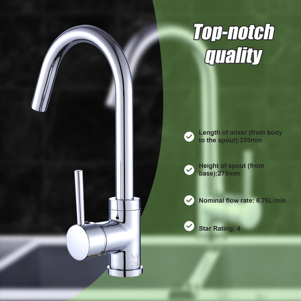 Kitchen Mixer Tap Faucet For Basin Laundry Sink Kitchen Taps
