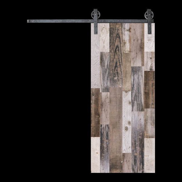 2M Big Spoke Wheel Sliding Barn Door Hardware Barn Doors