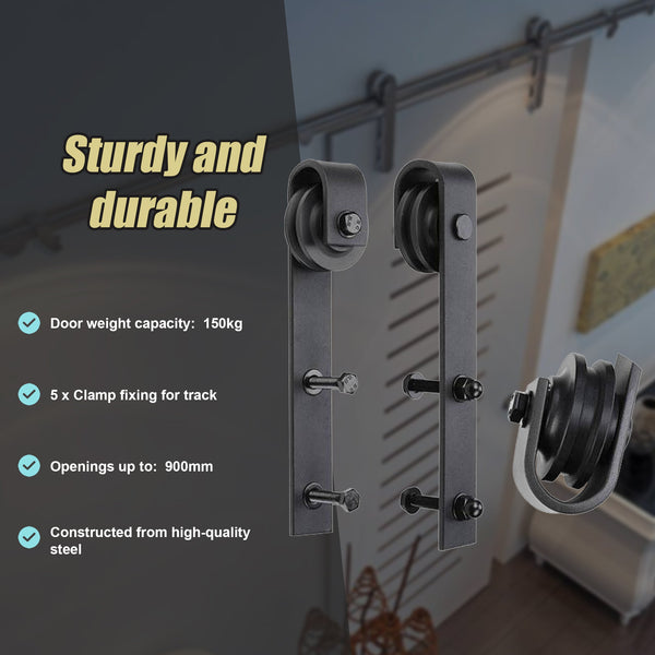 1.8M Sliding Barn Door Hardware Sliding Door Hardware