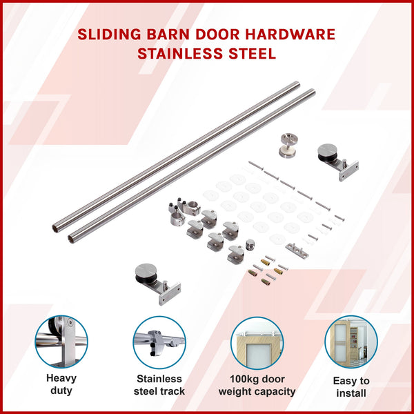 Sliding Barn Door Hardware Stainless Steel Barn Doors