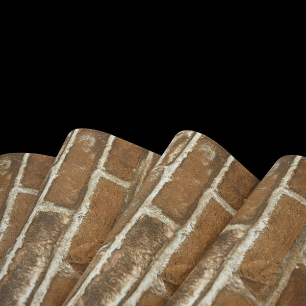 Wallpaper Faux Brick Paper Roll Wallpaper Rolls & Sheets