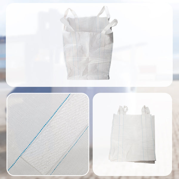 4 X 1 Tonne Fibc Polypropylene Uv Rated Builder / Bulk Landscape Bags Storage Bags