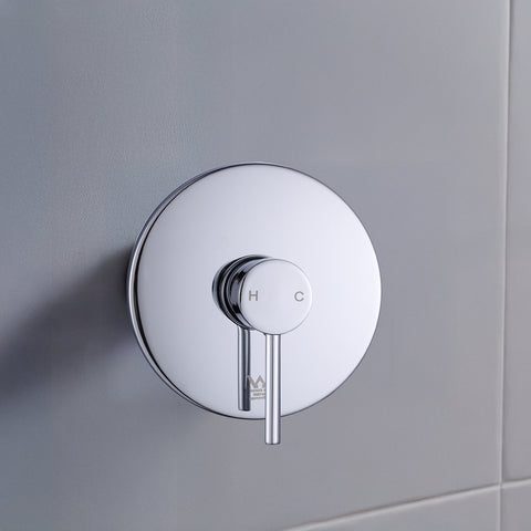 Shower Bath Mixer Tap Bathroom Chrome Shower Taps & Thermostats