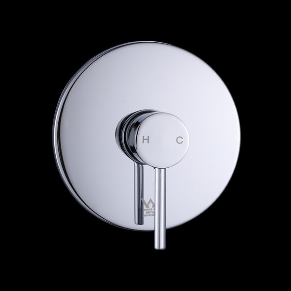 Shower Bath Mixer Tap Bathroom Chrome Shower Taps & Thermostats