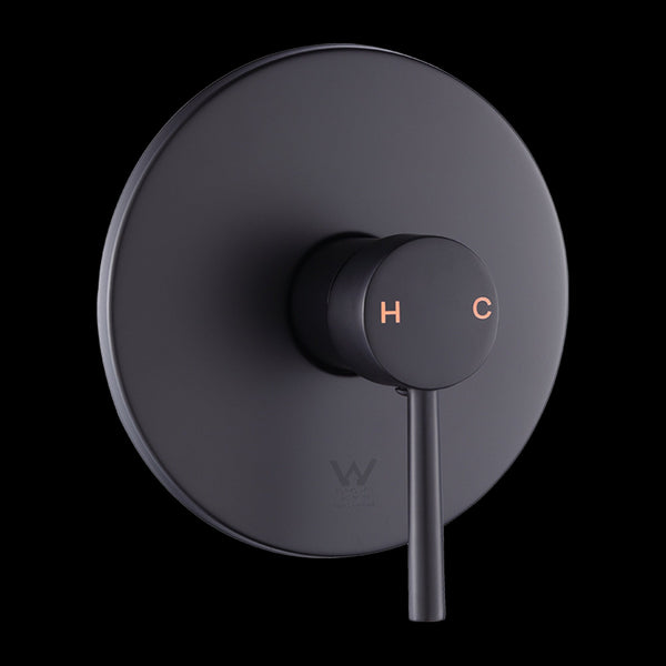 Shower Bath Mixer Tap Bathroom Electroplated Matte Black Shower Taps & Thermostats