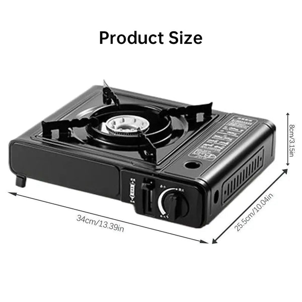 Gas Camping Stove 2.2Kw Outdoor Cooker With Full Kit (Pot Stand & Carry Case) Camping Stoves