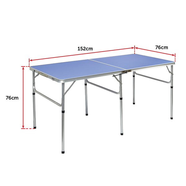 152Cm Tennis Table Folding Ping Pong Game Set Table Tennis Sets