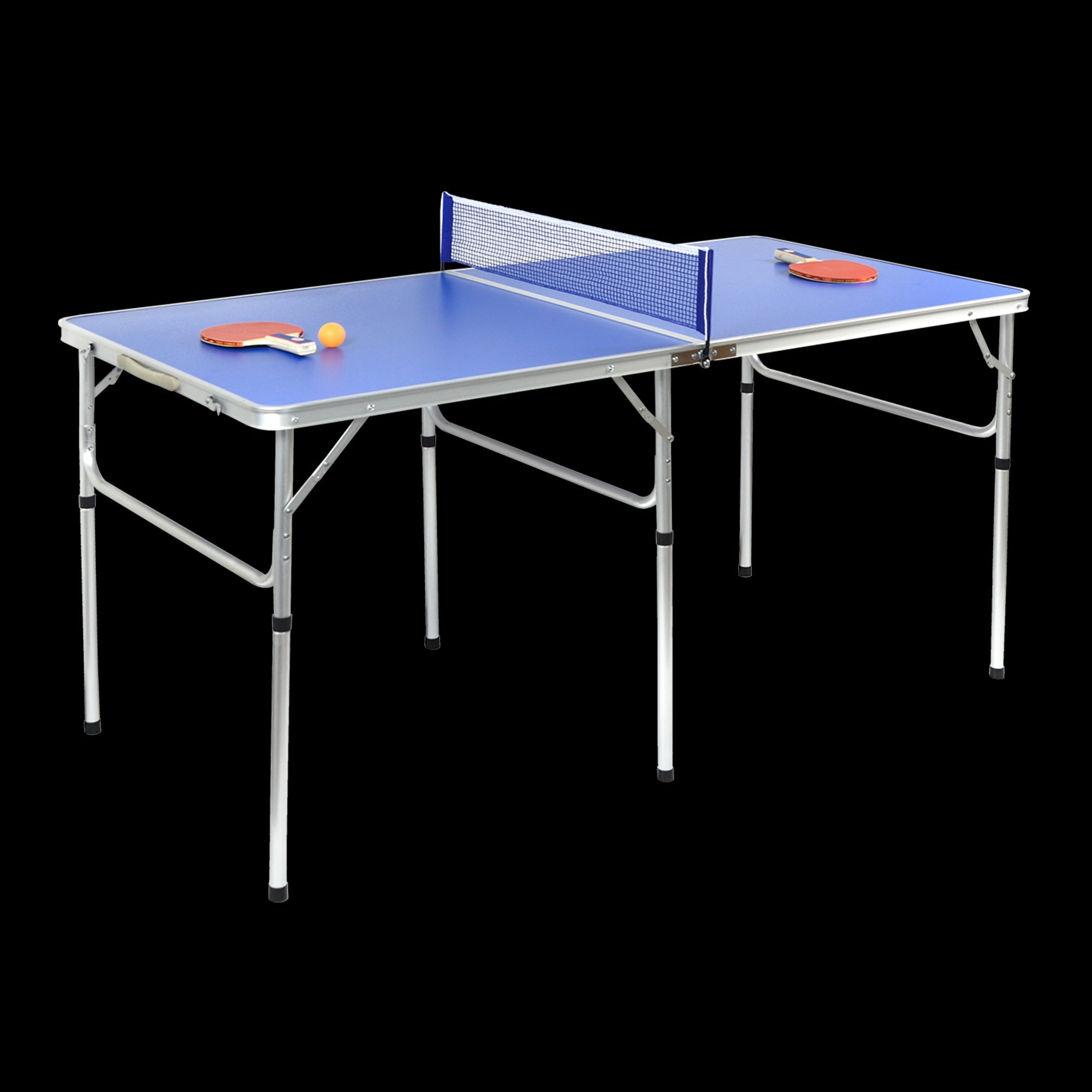 152Cm Tennis Table Folding Ping Pong Game Set Table Tennis Sets