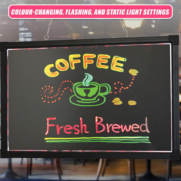 40X60cm Led Drawing Writing Board Fluorescent Light Up Sensory Play Sensory Toys