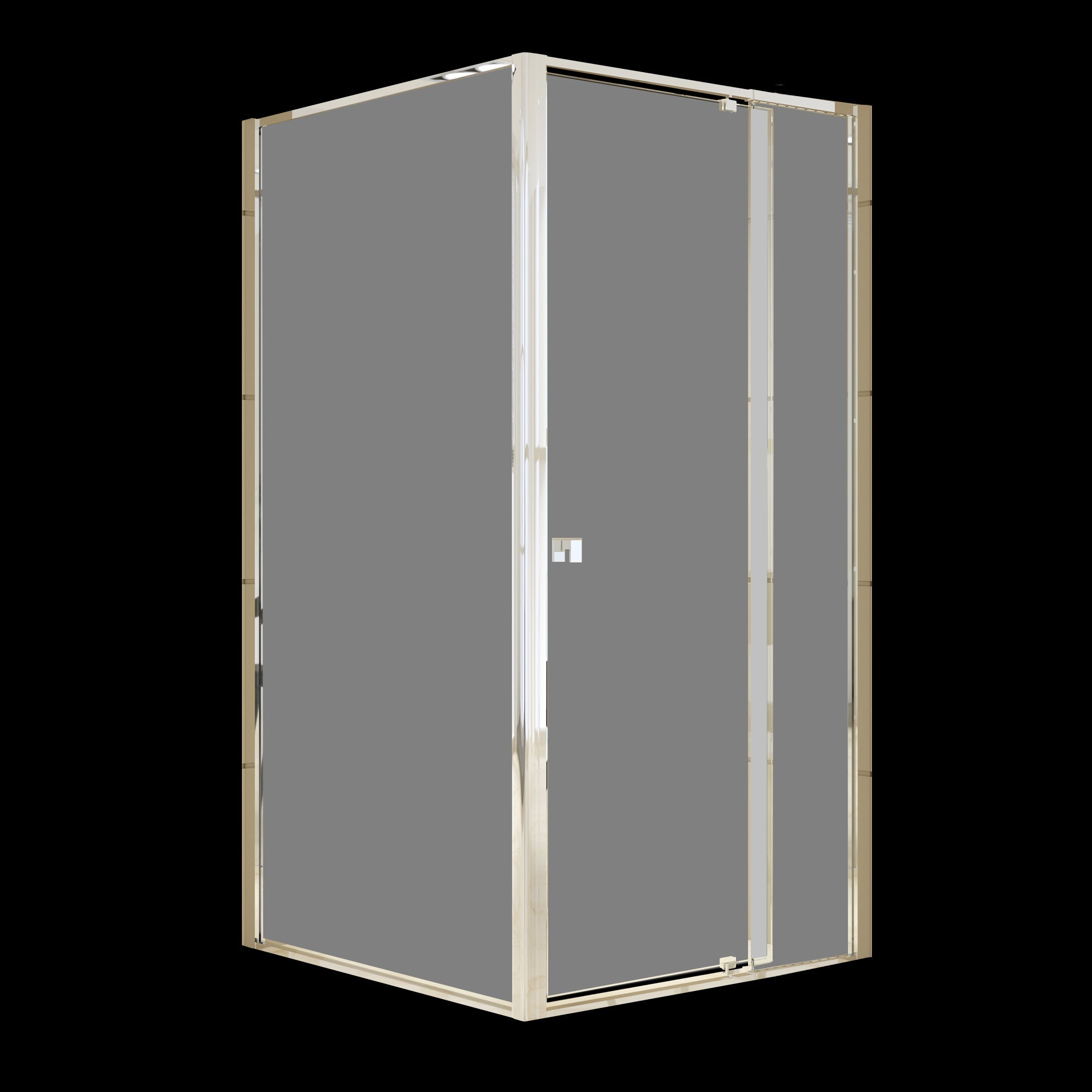 Semi Frameless Shower Screen (98~106)X 195Cm & (98~101)X Side As/Nzs Glass Shower Enclosures