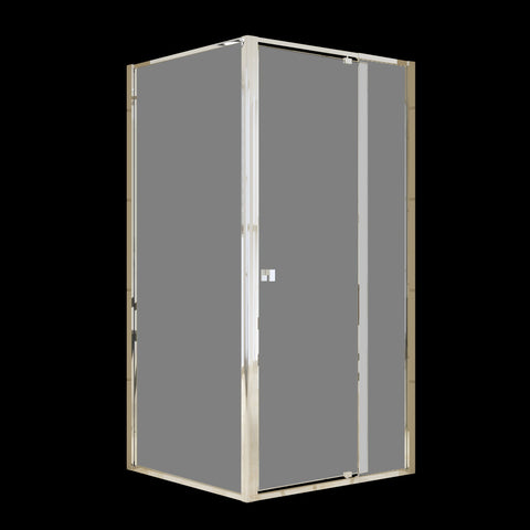 Semi Frameless Shower Screen (98~106)X 195Cm & (89~92)X Side As/Nzs Glass Shower Enclosures