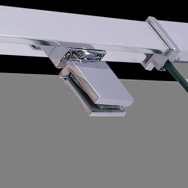 Semi Frameless Shower Screen (82~90) X 195Cm Australian Safety Glass Shower Doors