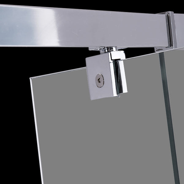 Semi Frameless Shower Screen (82~90) X 195Cm Australian Safety Glass Shower Doors