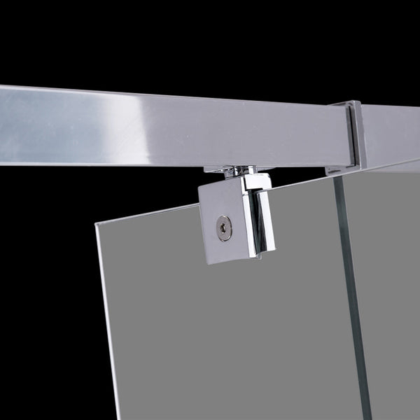 Semi Frameless Shower Screen (74~82) X 195Cm Australian Safety Glass Shower Doors