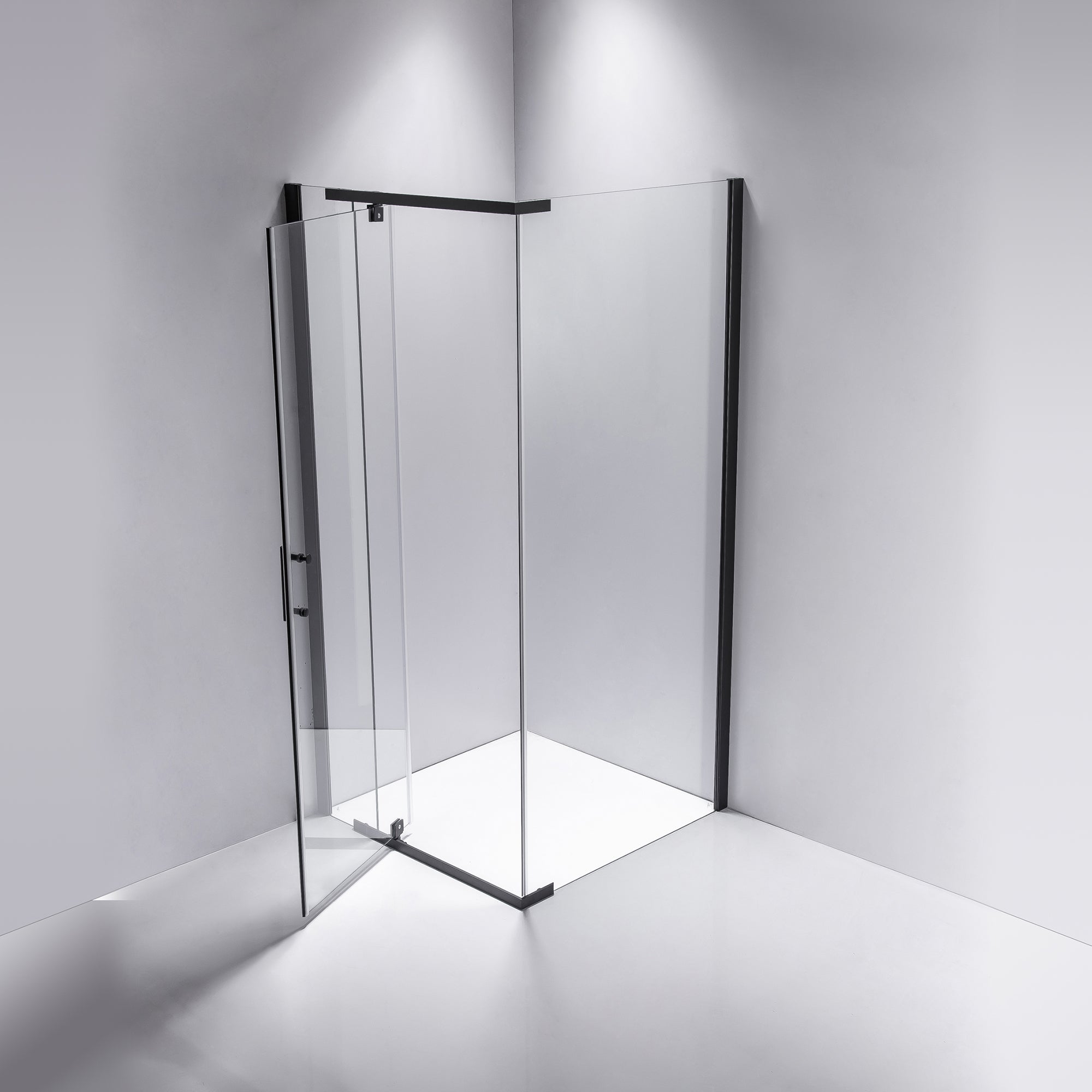 Shower Screen 900X900x1900mm Framed Safety Glass Pivot Door By Della Francesca Shower Enclosures