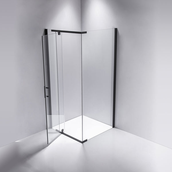Shower Screen 900X900x1900mm Framed Safety Glass Pivot Door By Della Francesca Shower Enclosures