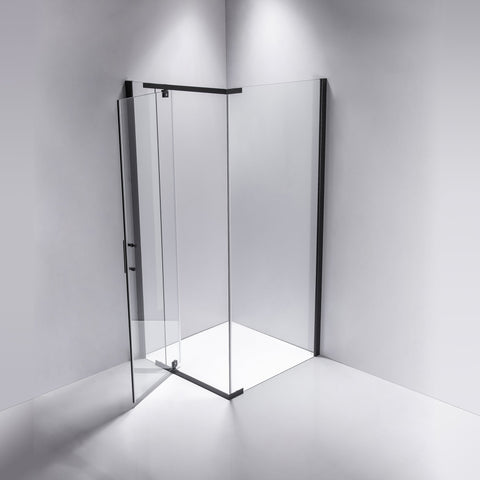 Shower Screen 900X800x1900mm Framed Safety Glass Pivot Door By Della Francesca Shower Enclosures