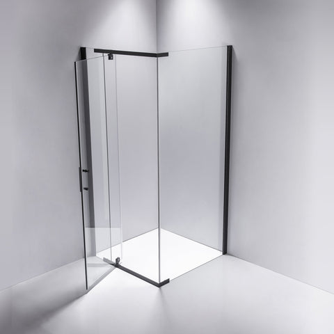Shower Screen 1200X1000x1900mm Framed Safety Glass Pivot Door By Della Francesca Shower Enclosures