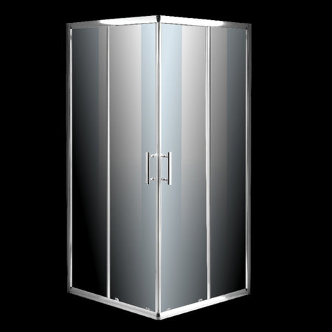 900 X 900Mm Sliding Door Nano Safety Glass Shower Screen By Della Francesca Shower Enclosures