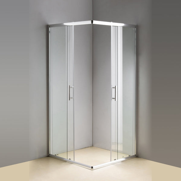 900 X 1200Mm Sliding Door Nano Safety Glass Shower Screen By Della Francesca Shower Enclosures