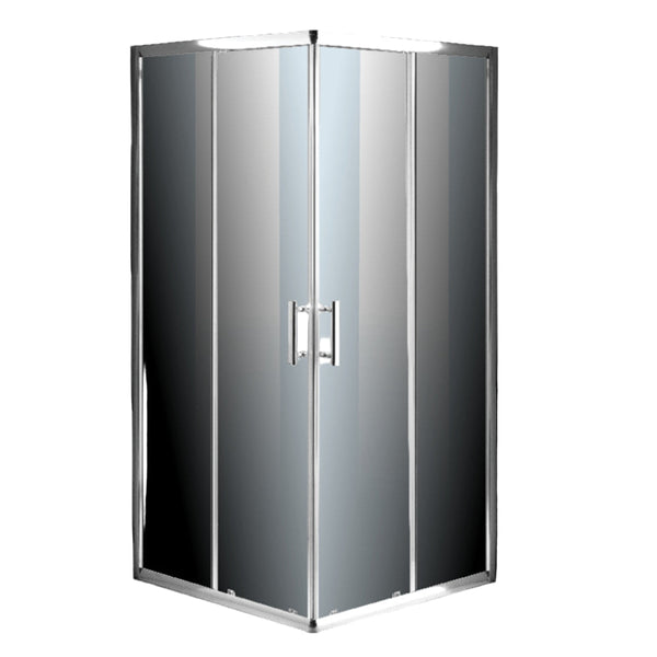 1000 X 900Mm Sliding Door Nano Safety Glass Shower Screen By Della Francesca Shower Doors