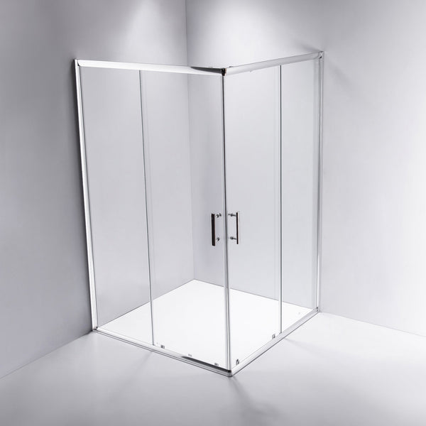 900Mm Sliding Door Nano Safety Glass Shower Screen By Della Francesca Shower Enclosures
