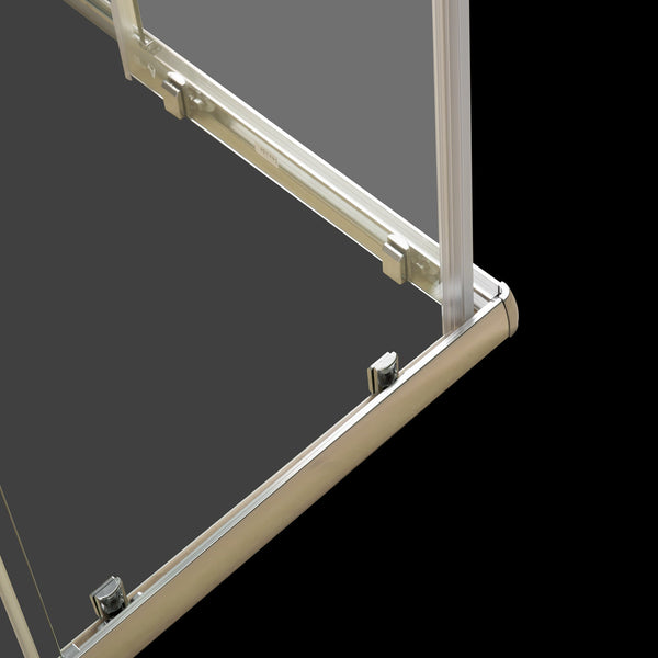 900Mm Sliding Door Nano Safety Glass Shower Screen By Della Francesca Shower Enclosures