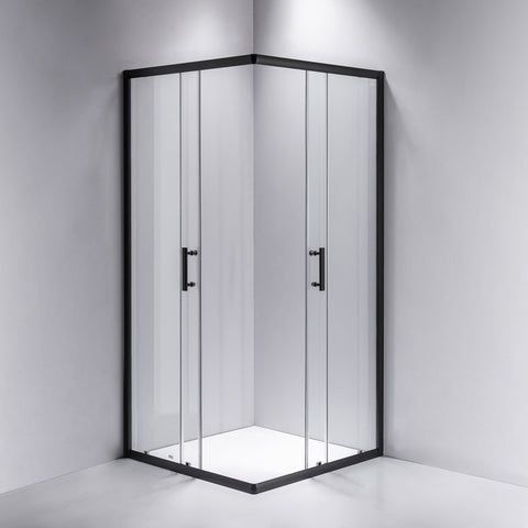 1000 X 800Mm Sliding Door Nano Safety Glass Shower Screen By Della Francesca Shower Enclosures