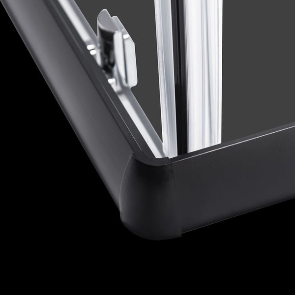 1000 X 800Mm Sliding Door Nano Safety Glass Shower Screen By Della Francesca Shower Enclosures