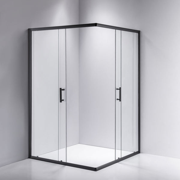 1000 X 1200Mm Sliding Door Nano Safety Glass Shower Screen By Della Francesca Shower Enclosures