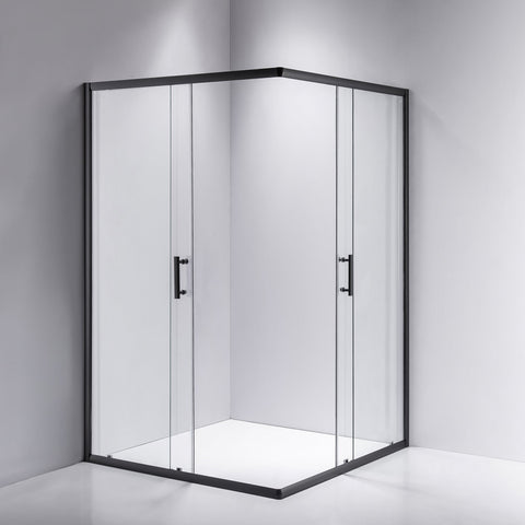1000 X 1200Mm Sliding Door Nano Safety Glass Shower Screen By Della Francesca Shower Enclosures