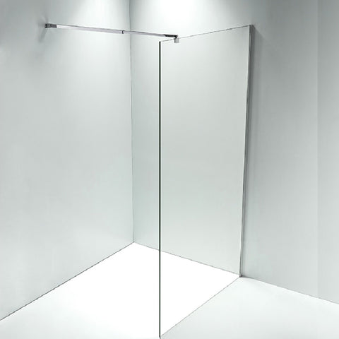 2000Mm Frameless 10Mm Safety Glass Shower Screen Shower Enclosures