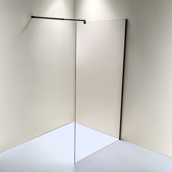 1100 X 2100Mm Frameless 10Mm Safety Glass Shower Screen Shower Enclosures
