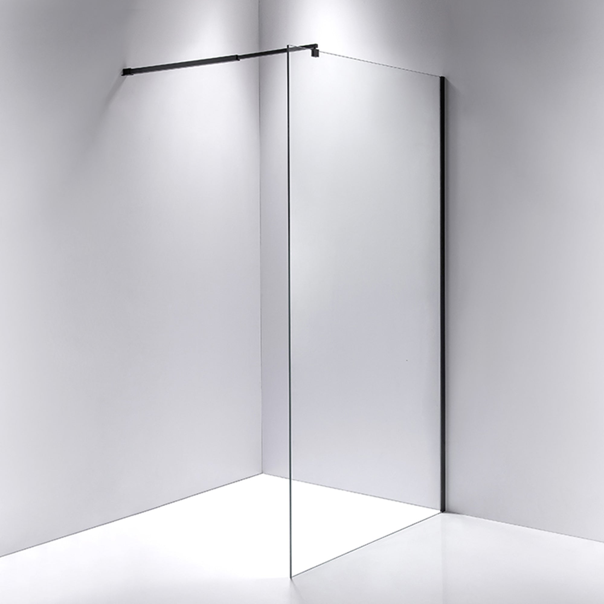 1000 X 2000Mm Frameless 10Mm Safety Glass Shower Screen Shower Enclosures