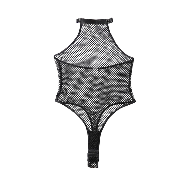 Mesh Open Cut Jumpsuit  Lingerie With Hollowed Out Backless Design Jumpsuits Rompers & Playsuits