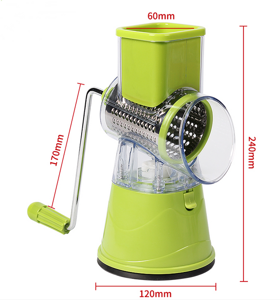 Manual Multifunctional Round Mandoline Slicer Grater Peelers & Slicers