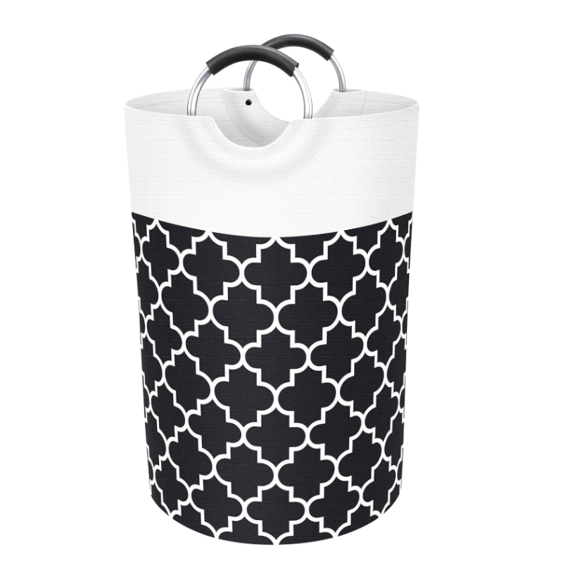 82L Laundry Basket Hamper Bag Washing Bin Clothes Collaps Aluminum Laundry Baskets & Hampers
