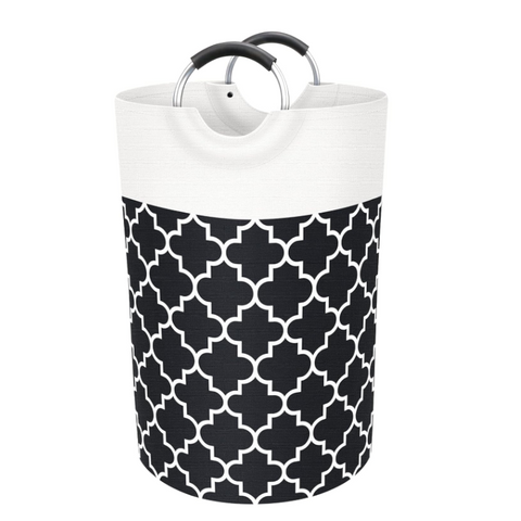 82L Laundry Basket Hamper Bag Washing Bin Clothes Collaps Aluminum Laundry Baskets & Hampers