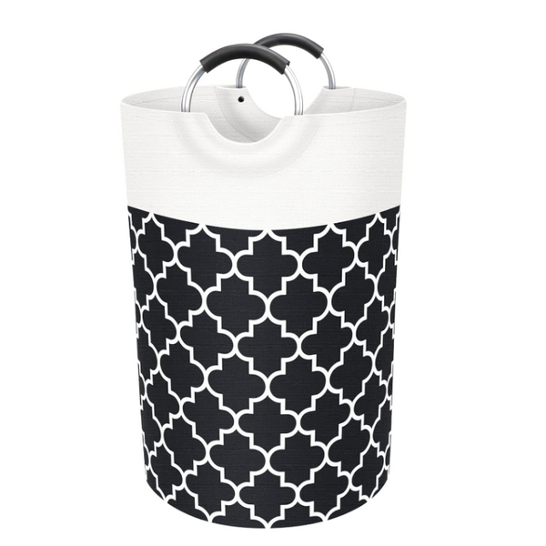 82L Laundry Basket Hamper Bag Washing Bin Clothes Collaps Aluminum Laundry Baskets & Hampers