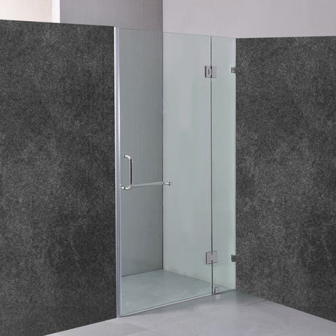 120 X 200Cm Wall To Frameless Shower Screen 10Mm Glass By Della Francesca Shower Enclosures