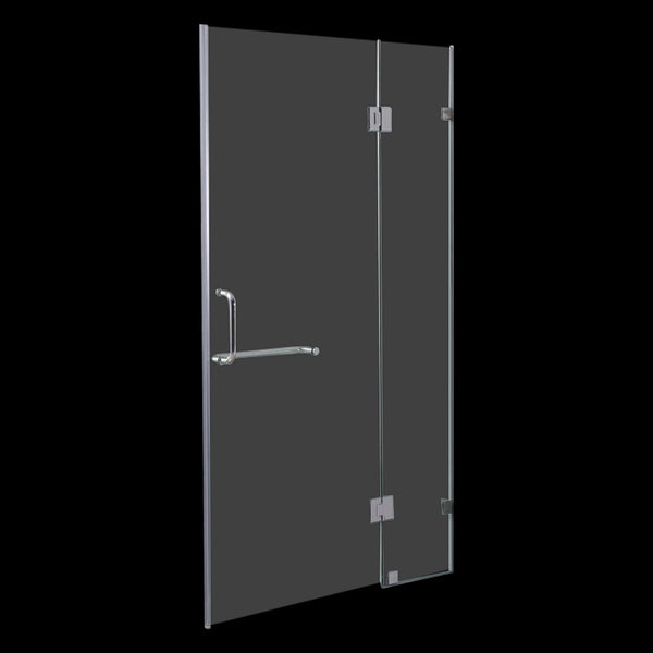 120 X 200Cm Wall To Frameless Shower Screen 10Mm Glass By Della Francesca Shower Enclosures