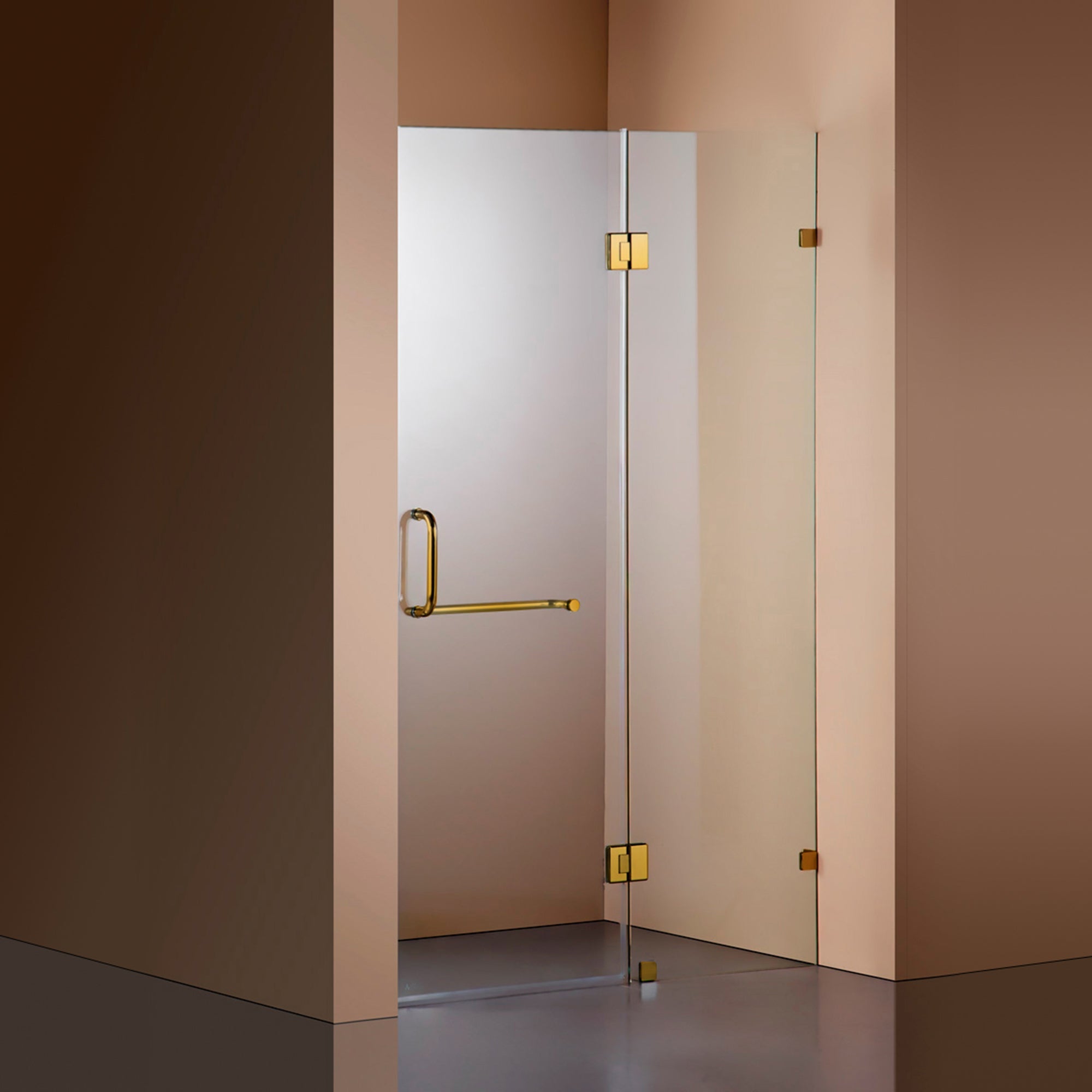 100 X 200Cm Wall To Frameless Shower Screen 10Mm Glass By Della Francesca Shower Enclosures