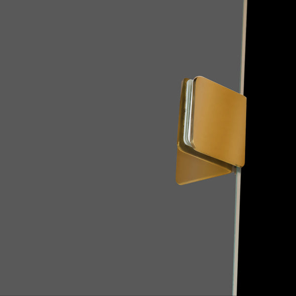 100 X 200Cm Wall To Frameless Shower Screen 10Mm Glass By Della Francesca Shower Enclosures