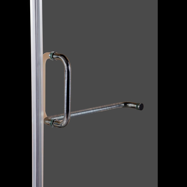 100 X 200Cm Wall To Frameless Shower Screen 10Mm Glass By Della Francesca Shower Enclosures