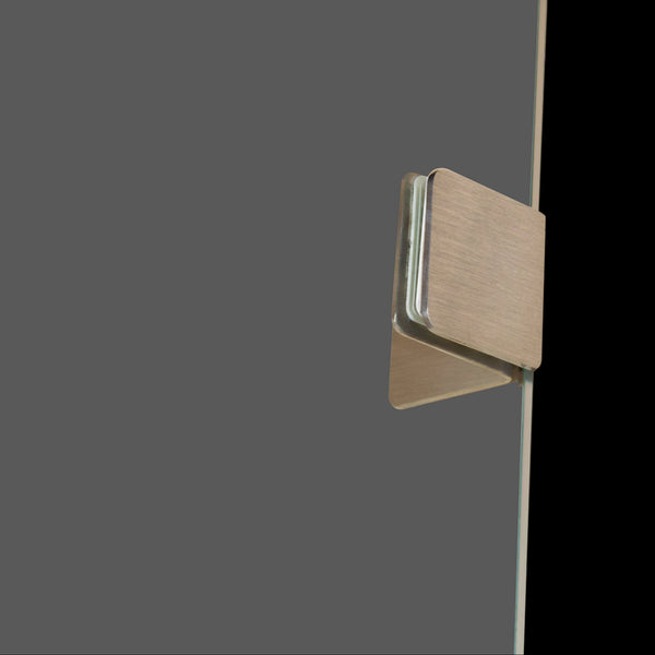 120 X 200Cm Wall To Frameless Shower Screen 10Mm Glass By Della Francesca Shower Enclosures